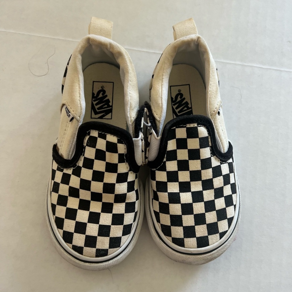 Checkered vans